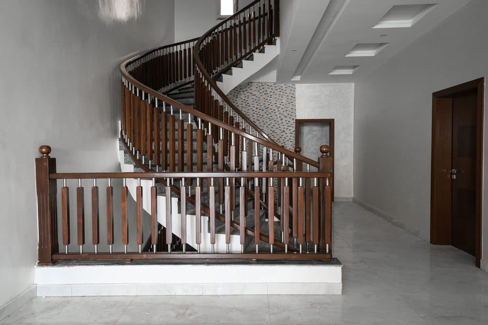 Carrelage d'escalier